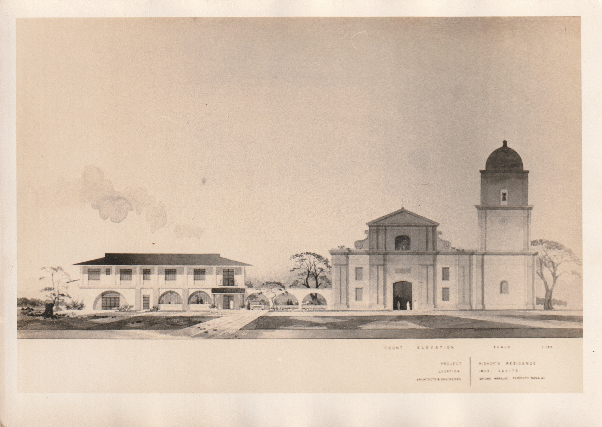 Imus Cathedral Bishop Residence Plans